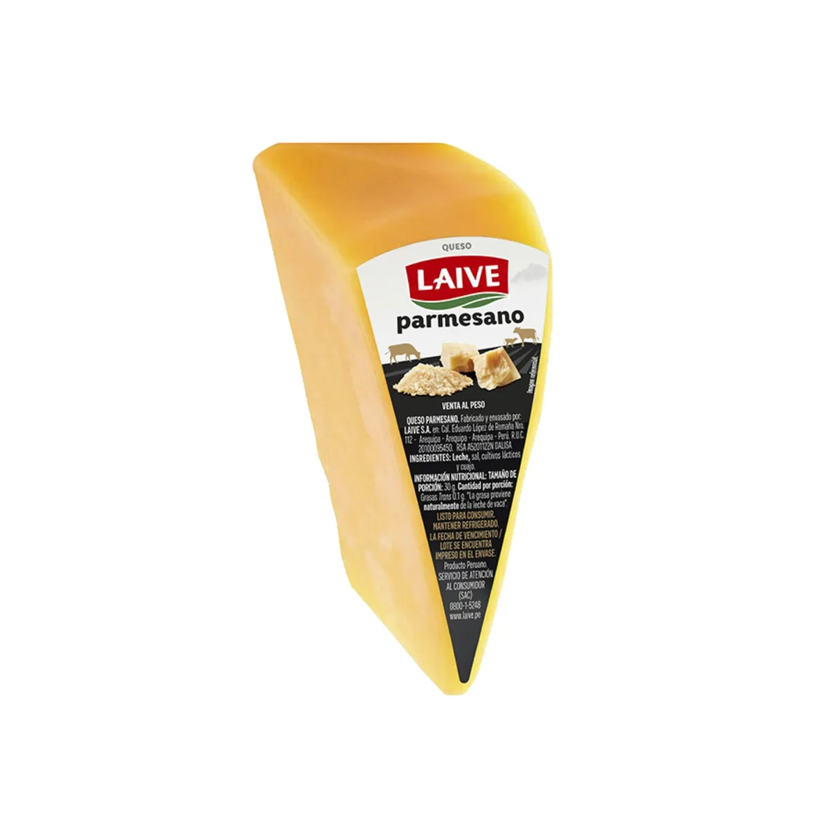 LAIVE - Queso Parmesano Laive x Kg