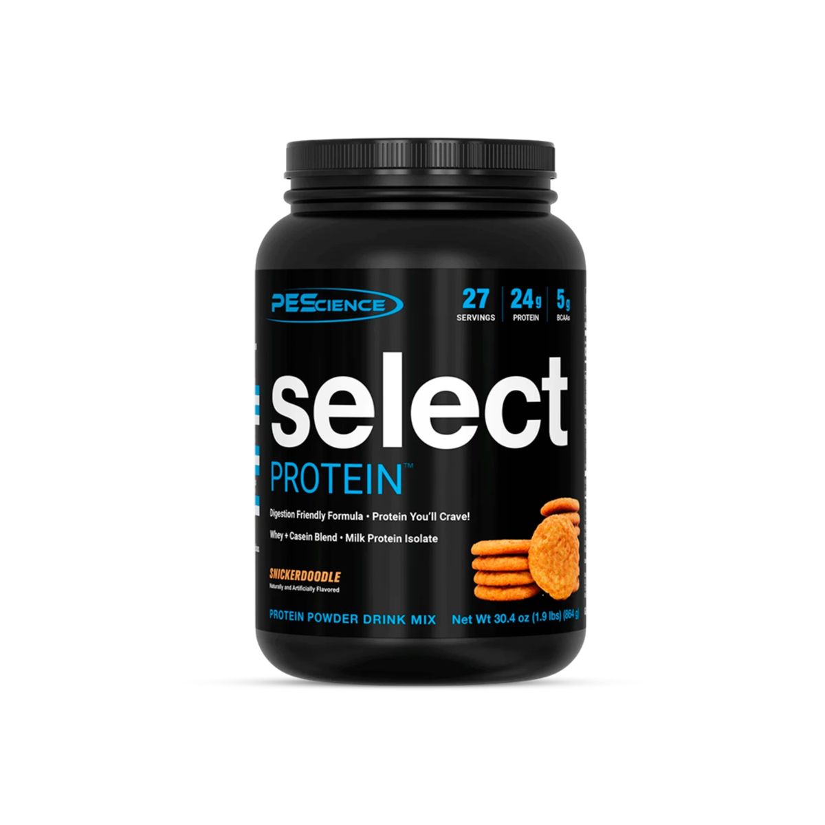  - Proteína Pescience Select Snickerdoodle Envase 837 g