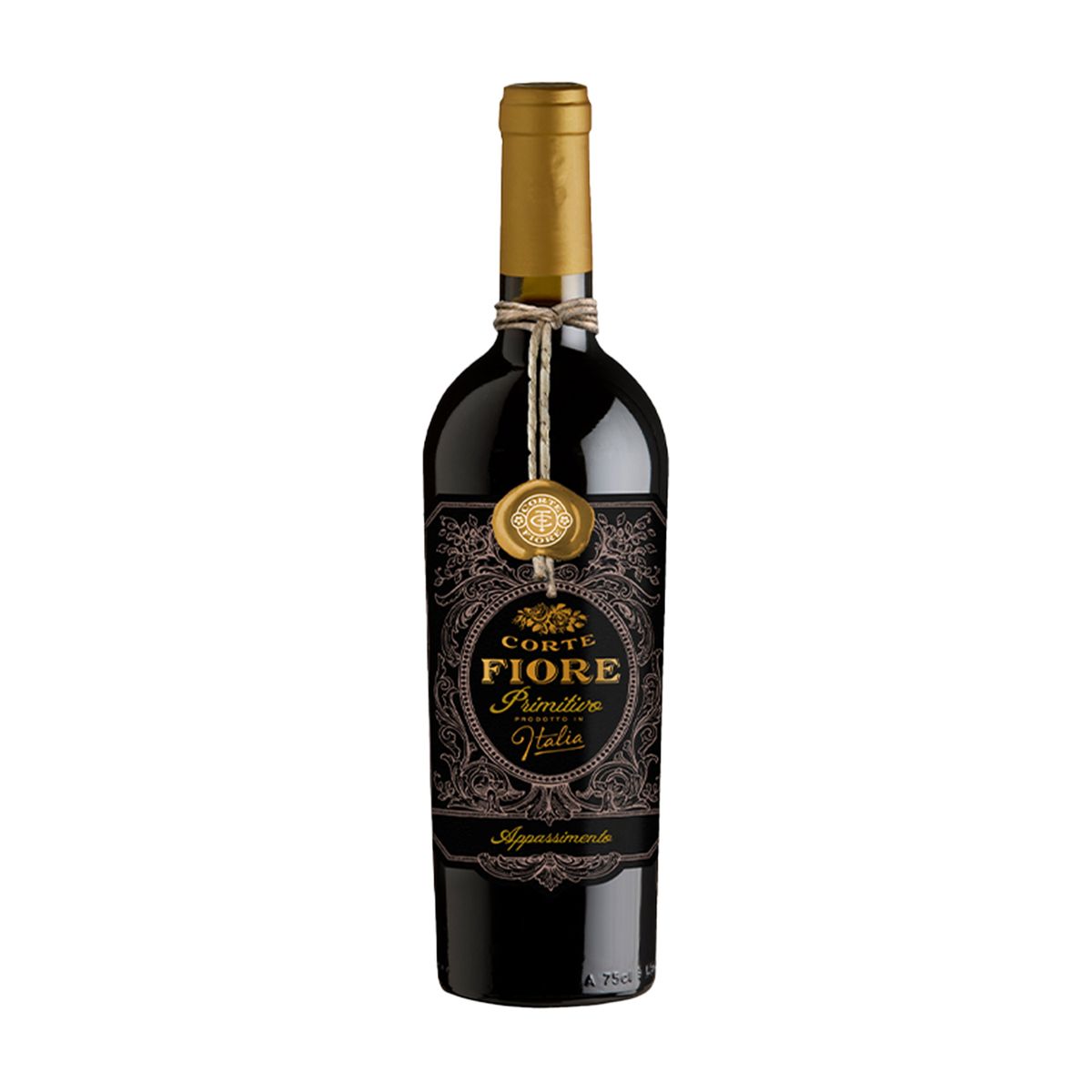  - Vino Tinto Corte Fiore Primitivo Botella 750 mL