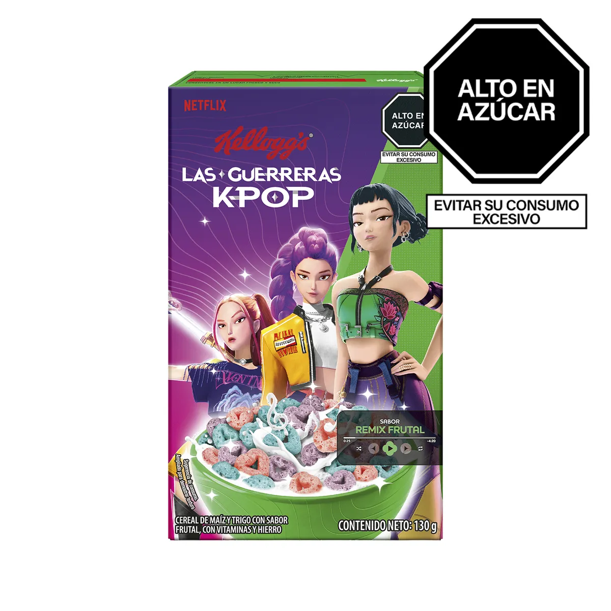  - Cereal Kellogg's Guerreras K-Pop Caja 130 g