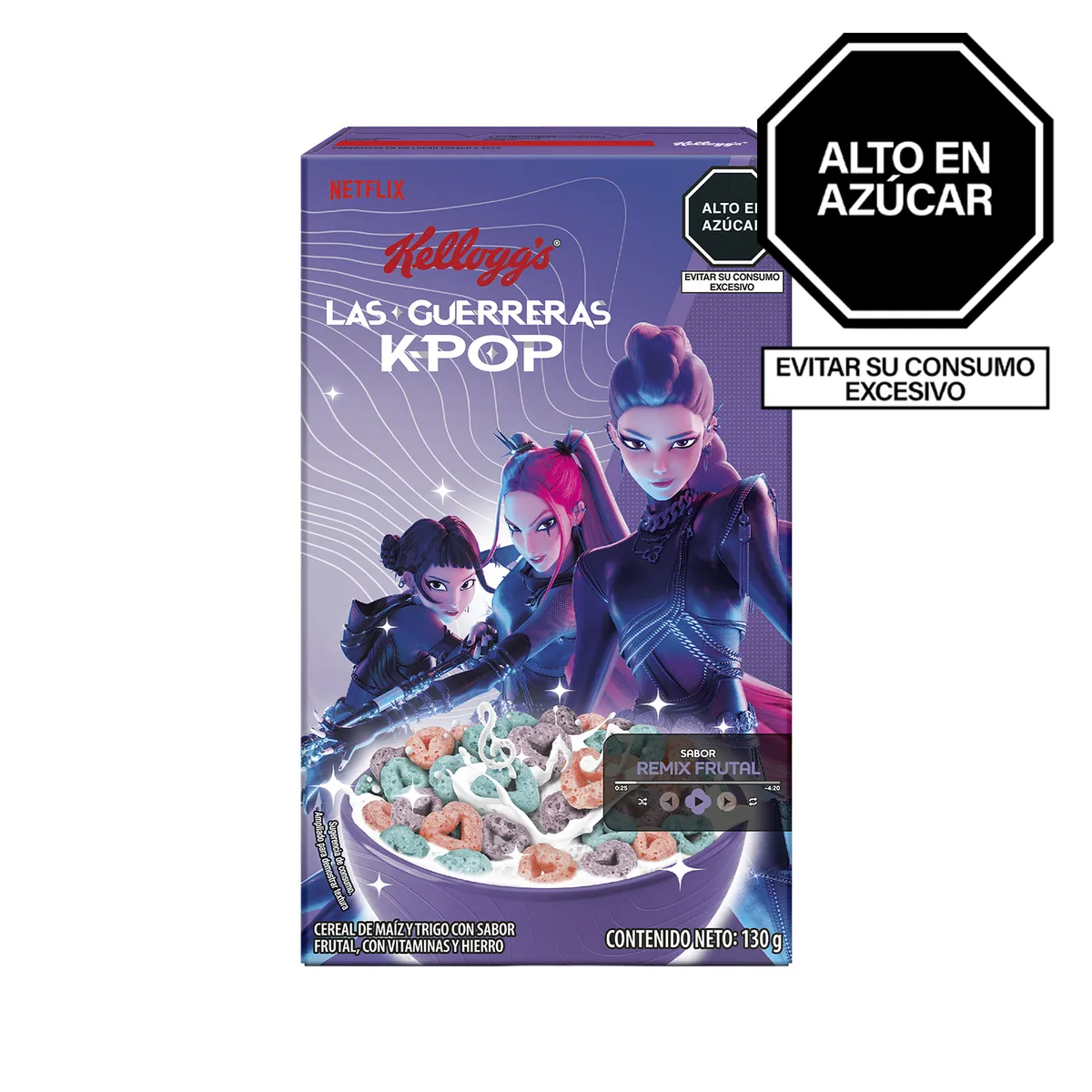  - Cereal Kellogg's Guerreras K-Pop Caja 130 g