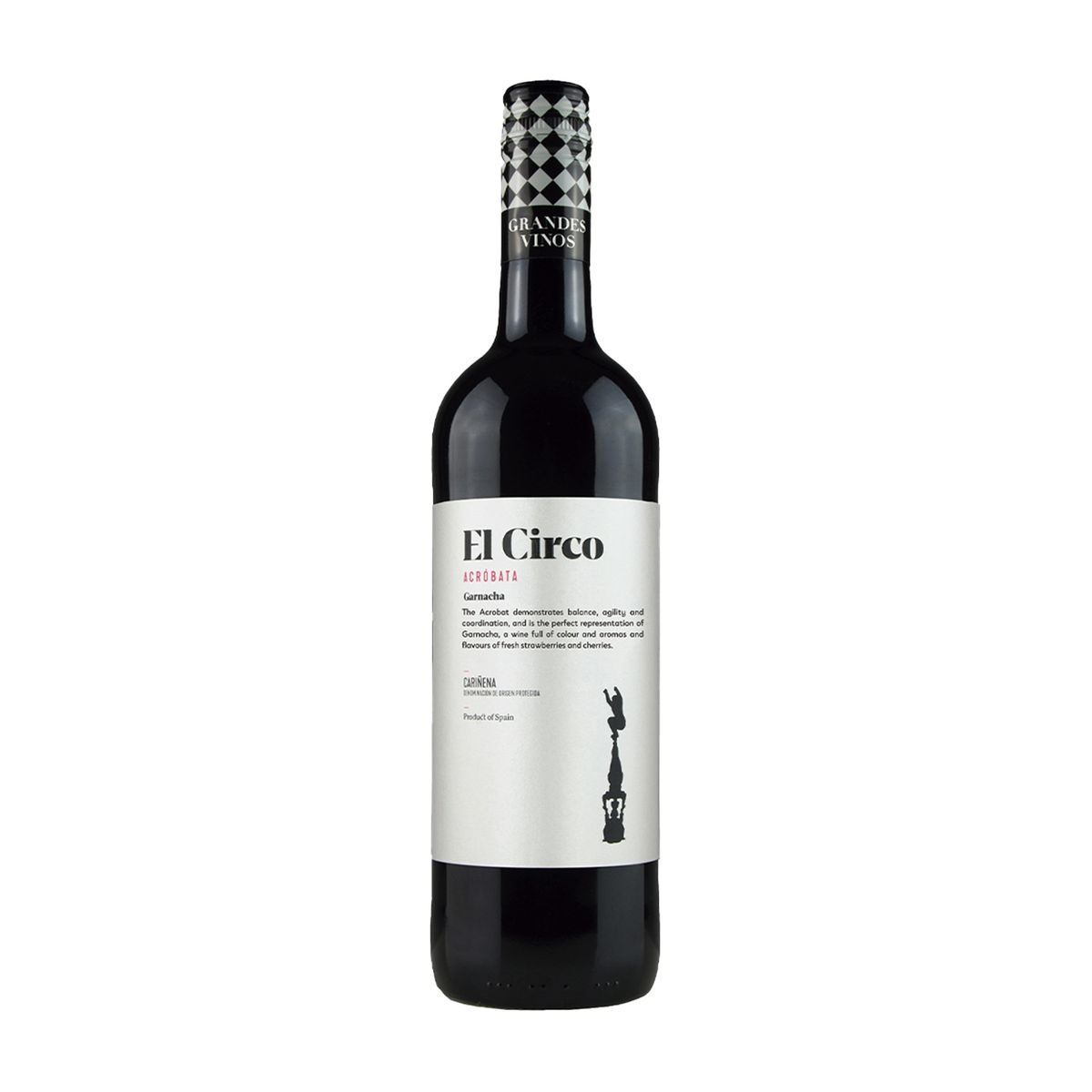 EL CIRCO - Vino Tinto El Circo Acróbata Garnacha Botella 750 mL