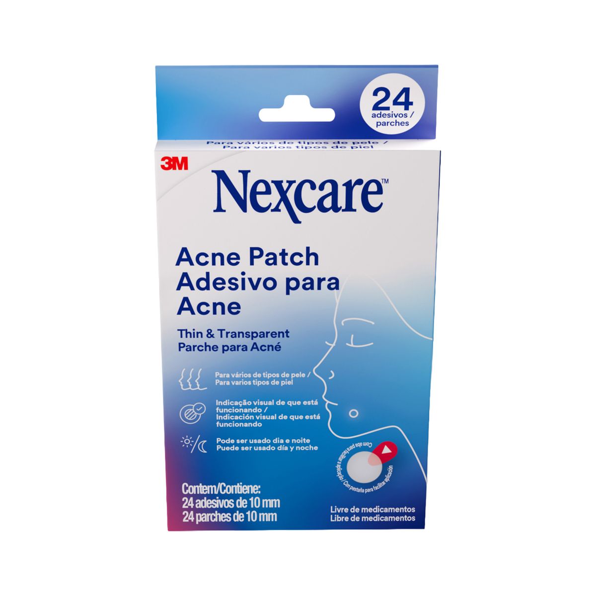 NEXCARE - Parches para Acné Nexcare Empaque 24 Und