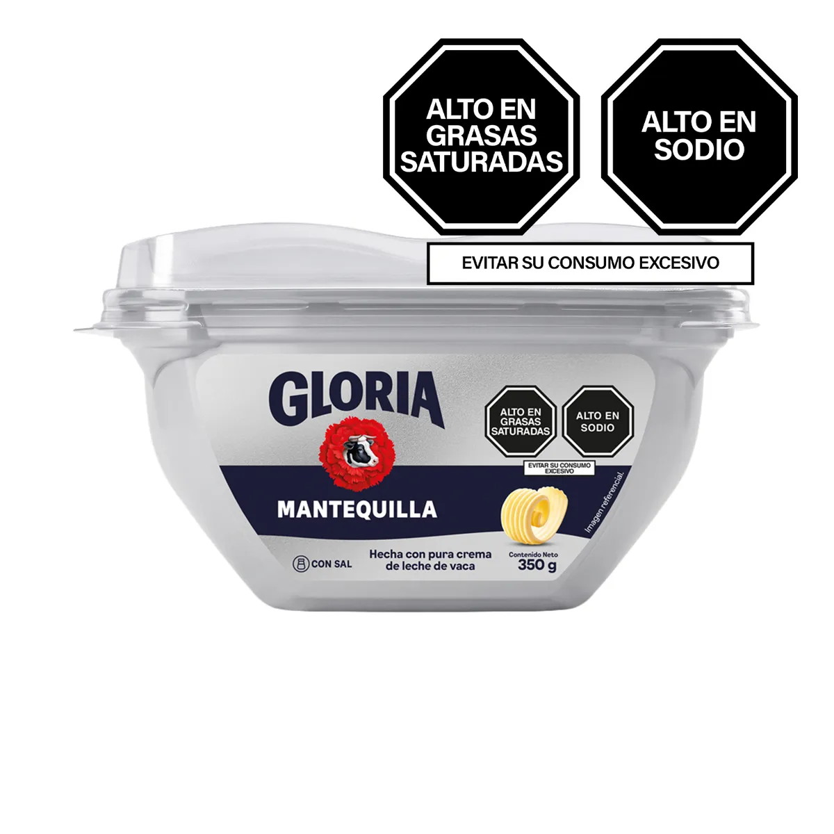 GLORIA - Mantequilla Gloria Empaque 350 g