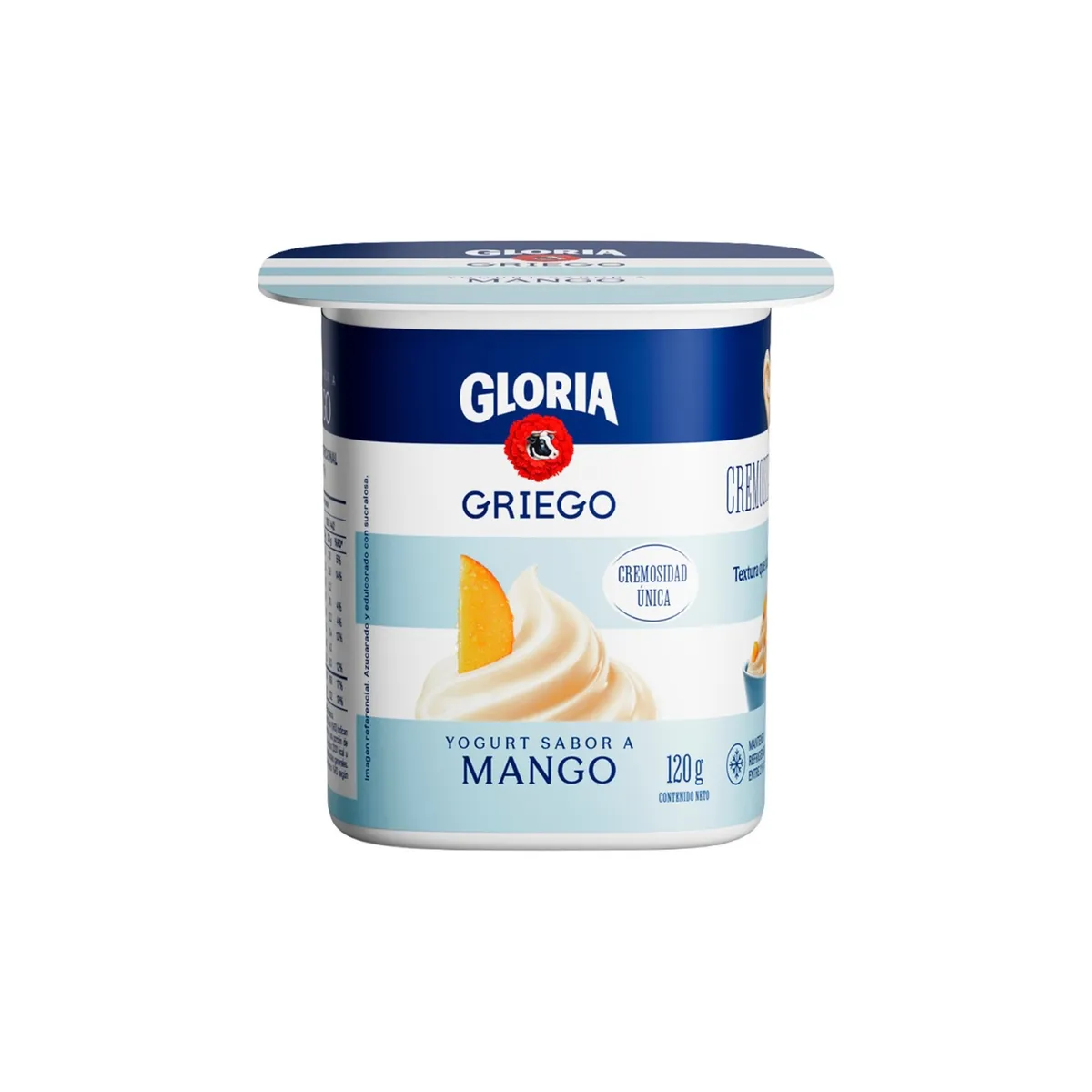 GLORIA - Yogurt Griego Gloria Mango Empaque 120 g