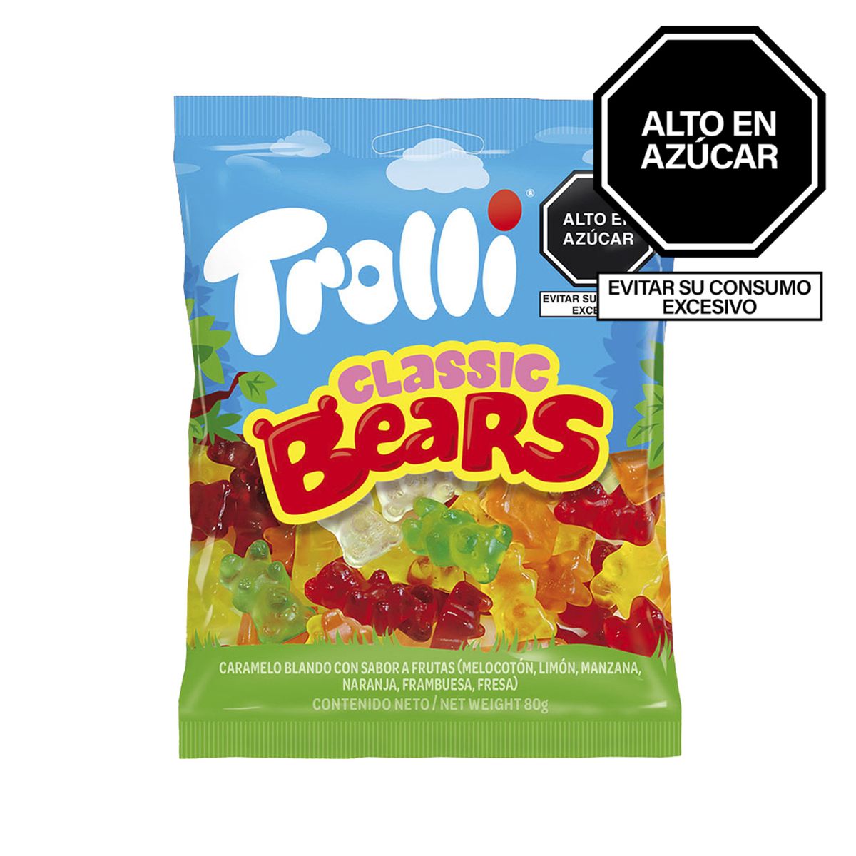 TROLLI - Gomas Trolli Classic Bears Bolsa 80 g